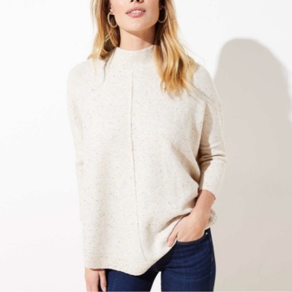 LOFT Sweaters - Loft Sweater Poncho Style High Neck